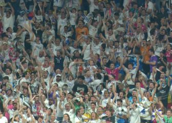 Emoción pura y sin filtros: el rugido del Bernabéu con el gol de Vinicius y el delirio final