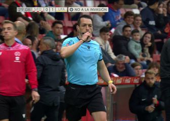 Lo nunca visto en España: pitada tremebunda al árbitro y al VAR por anular el gol del equipo rival