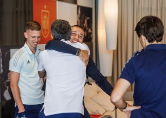 Thiago y Eric Garcia, ausencias en la primera sesión de la Selección