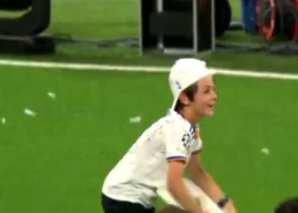 El hijo de Hazard hizo enloquecer al Bernabéu con este momentazo