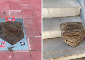 El vídeo sin la placa de Courtois del Paseo de Leyendas