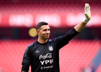 Dibu Martínez: “Jugar con Argentina en Inglaterra es algo único”