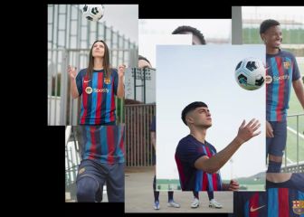 Así presentó el Barcelona su nueva camiseta con Spotify en el pecho