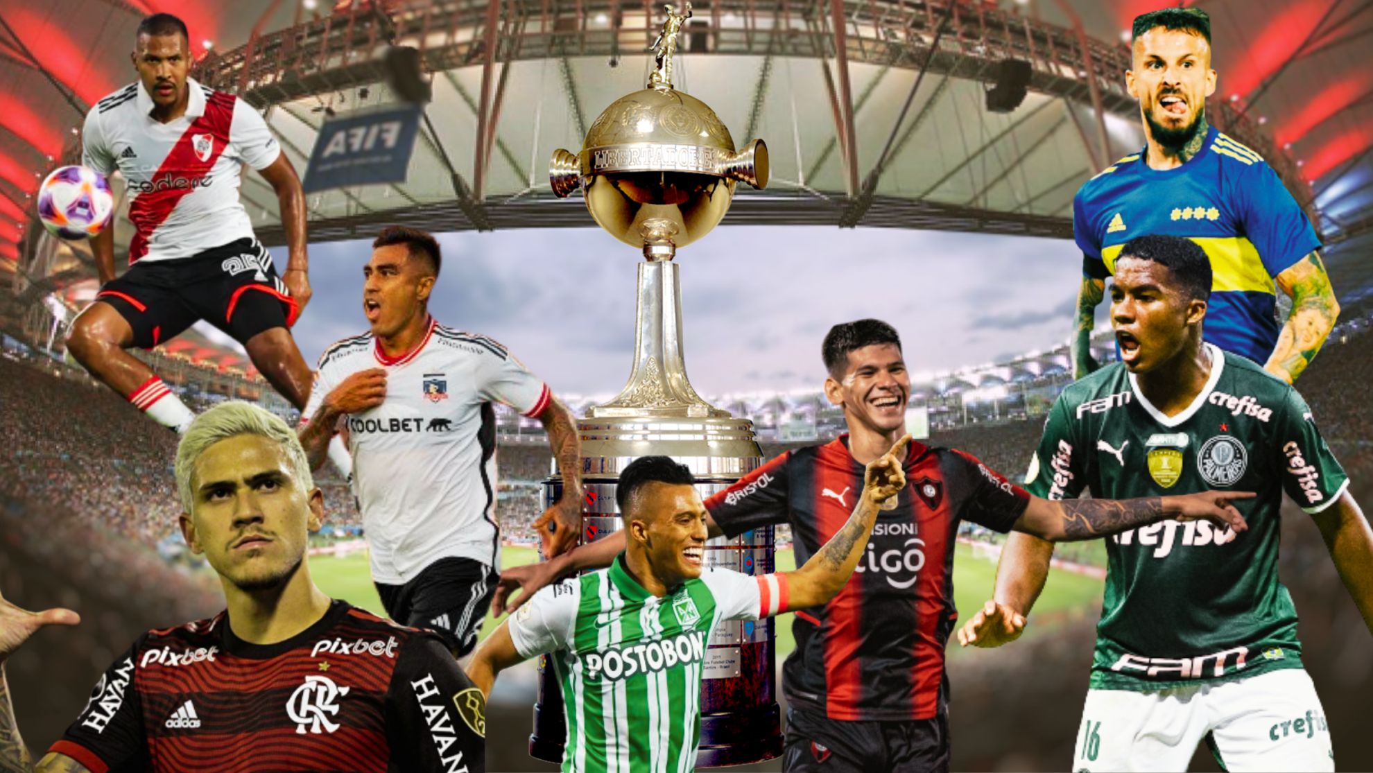 Copa Libertadores 2023: todos los equipos, estrellas, técnicos...