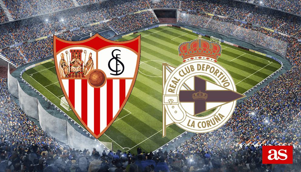 Sevilla - Deportivo en vivo y en directo online: LaLiga Santander 2016/2017