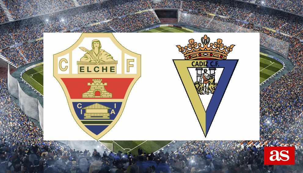 Elche - Cádiz en vivo y en directo online: LaLiga 1,2,3 2016/2017