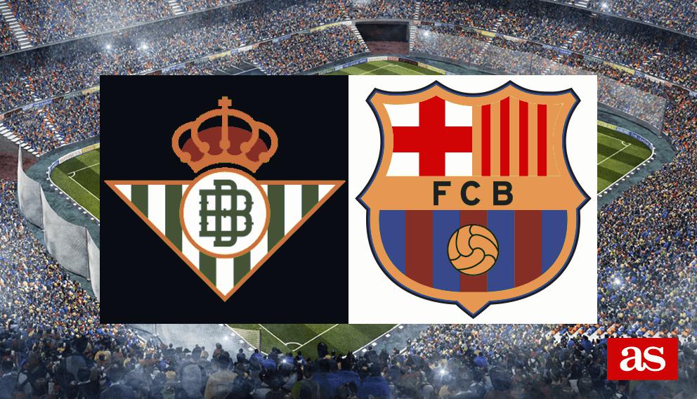 Betis - Barcelona en vivo y en directo online: LaLiga Santander 2016/2017