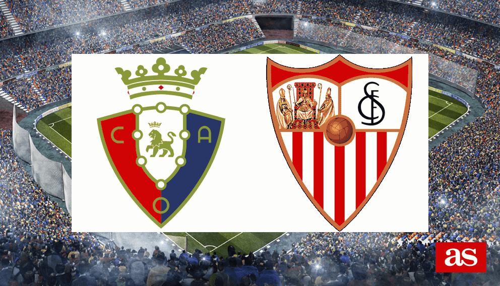 Osasuna - Sevilla en vivo y en directo online: LaLiga Santander 2016/2017