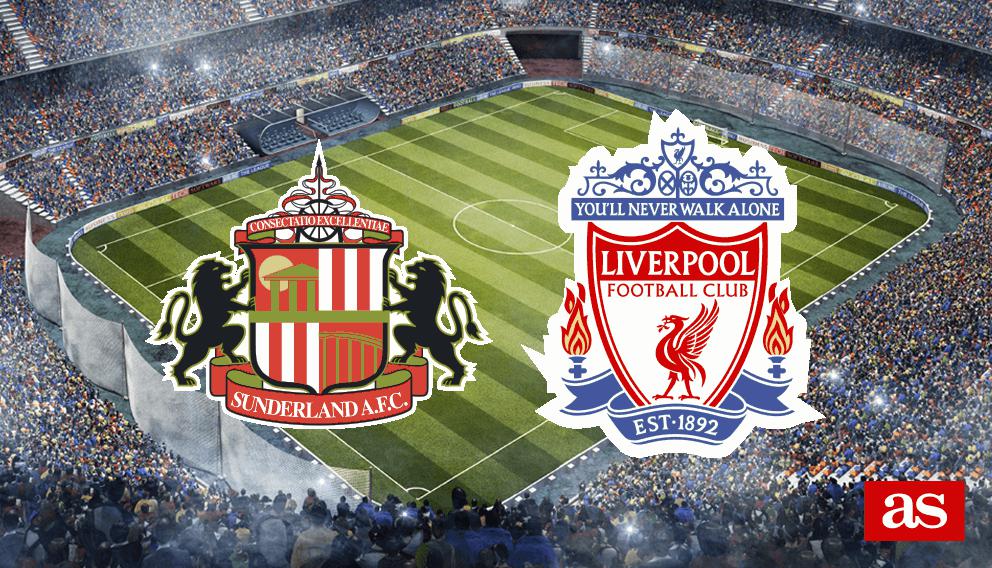 Sunderland - Liverpool en vivo y en directo online: Premier League 2016/2017