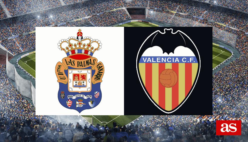 Las Palmas - Valencia en vivo y en directo online: LaLiga Santander 2016/2017