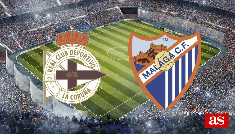Deportivo-Málaga: goles, resultado y resumen - AS.com