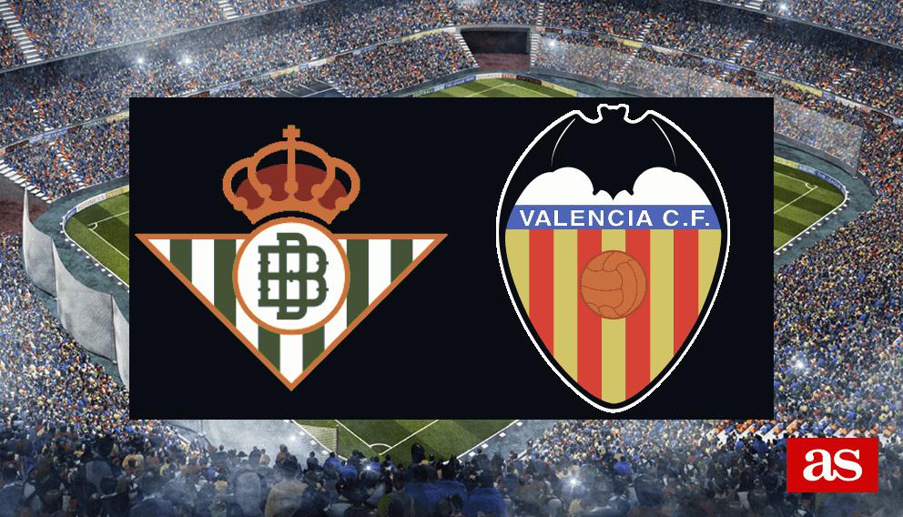 Betis-Valencia: resultado y crónica - AS.com