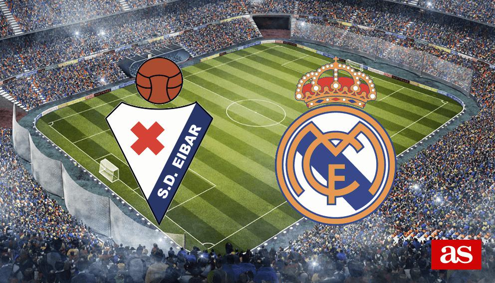 Eibar - Real Madrid en vivo y en directo online: LaLiga Santander 2016/2017