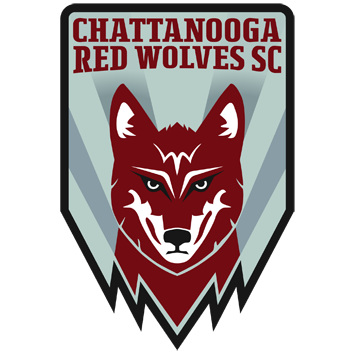 Badge/Flag Chattanooga Red Wolves