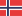 Escudo/Bandera Noruega