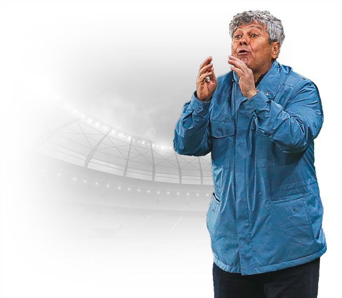 Mircea Lucescu: Entrenador del Dinamo Kiev
