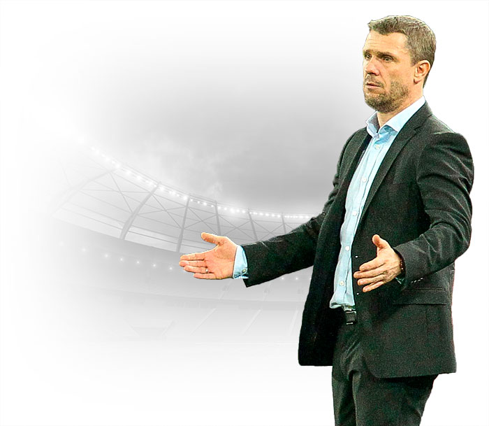 Serhiy Rebrov: Entrenador del Ferencvaros