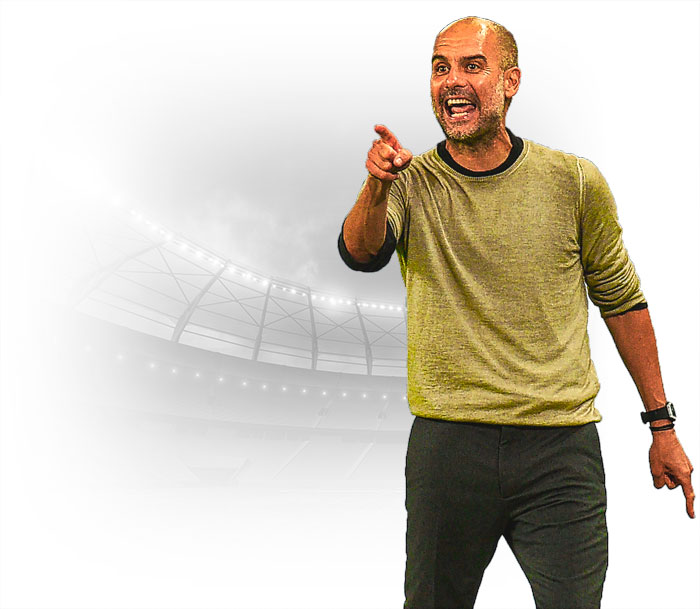 Pep Guardiola: Entrenador del Manchester City