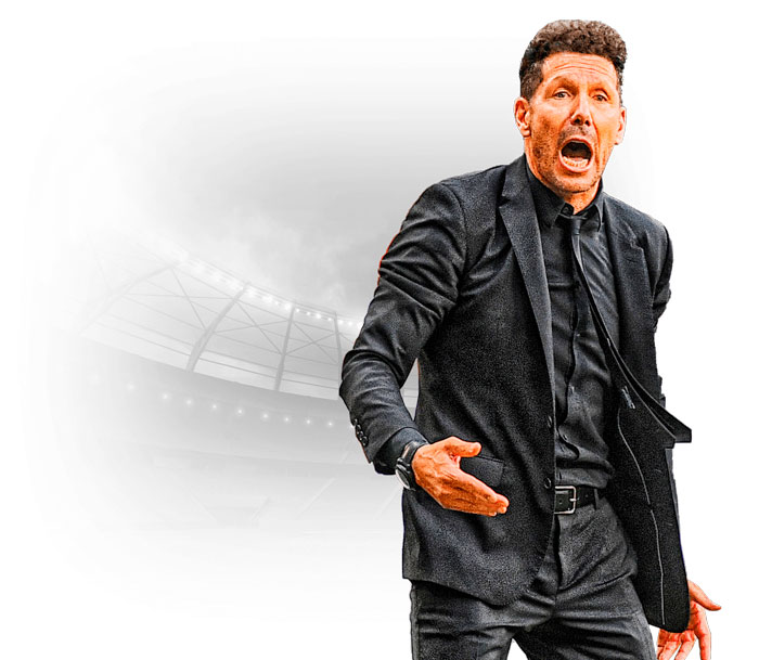 Diego Pablo Simeone: Entrenador del Atlético de Madrid
