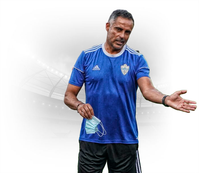 José Gomes: Entrenador de la Unión Deportiva Almería