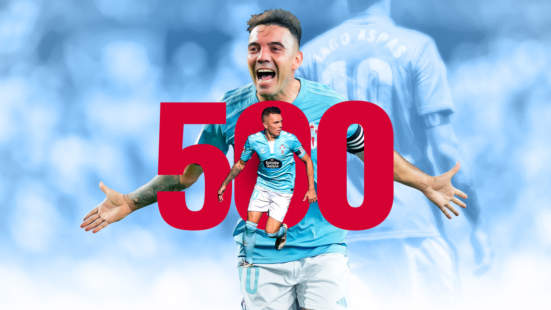 Iago Aspas 500