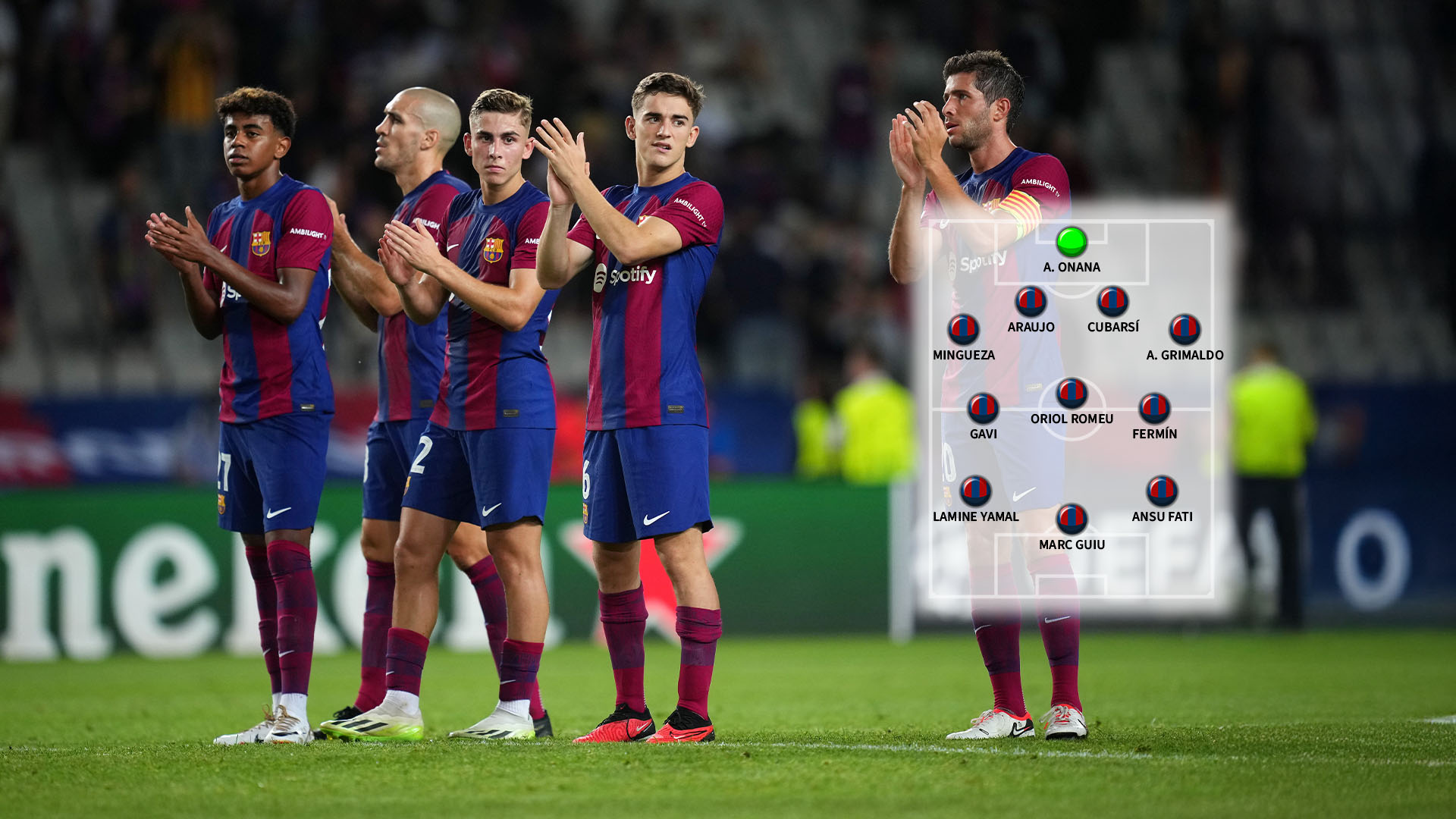 Once tipo Barcelona