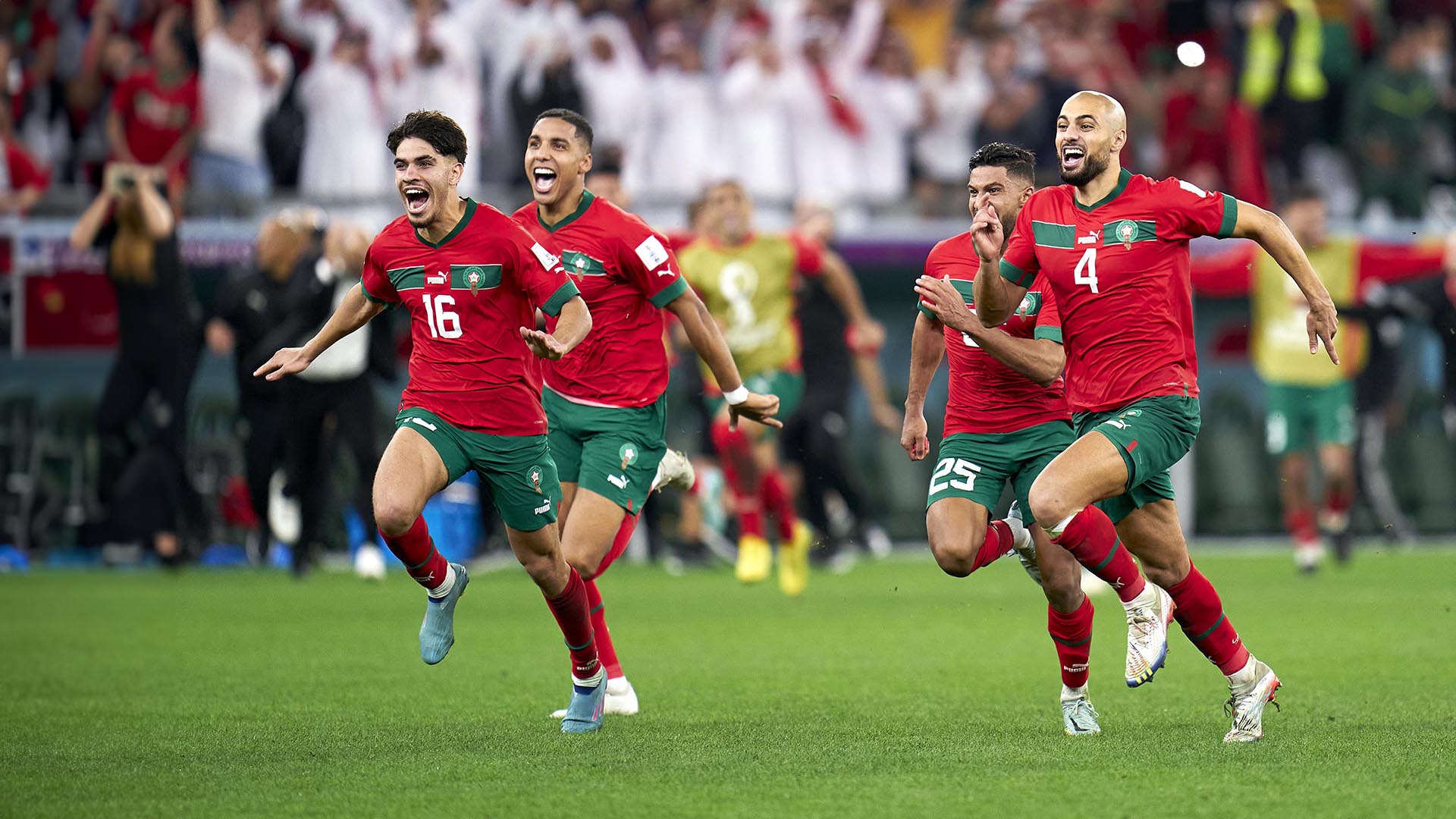 La gran favorita es Marruecos, la única selección africana en alcanzar las semifinales de un Mundial, tras tumbar a España y Portugal en Qatar. Sin grandes figuras, cuenta con un plantel que juega en la élite casi en su totalidad. Su valor de mercado es el más alto, con 347 M€.