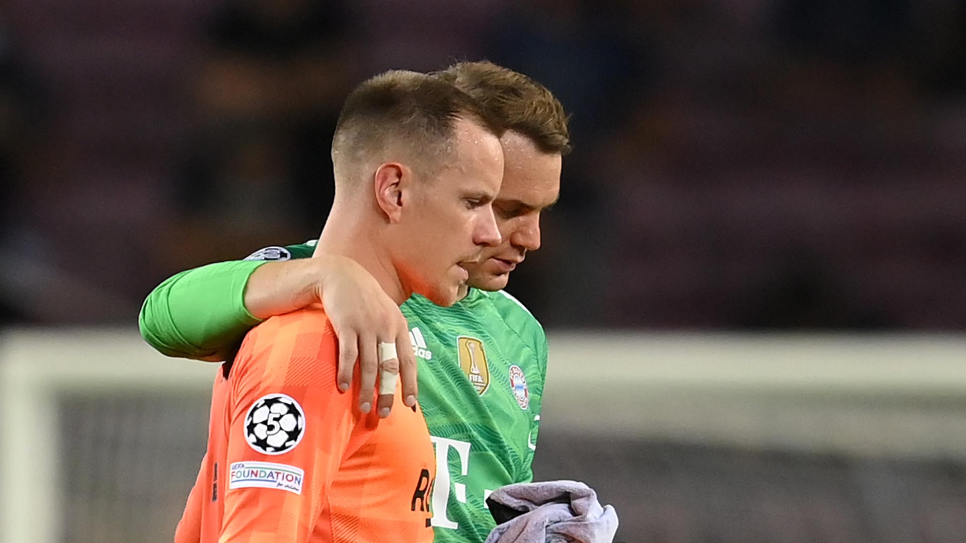 Con la retirada de Neuer de la selección, le había llegado a Ter Stegen la oportunidad de defender el arco alemán. A diferencia de Lehmann, que pudo pelear el puesto a Kahn en su día, siempre se consideró al portero del Barcelona como el número 2.