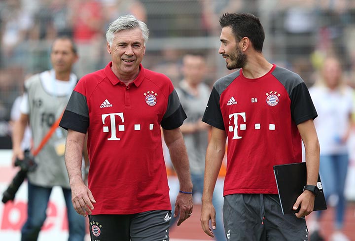 Davide y Carlo Ancelotti