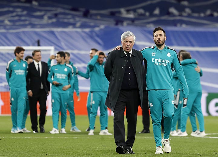 Davide y Carlo Ancelotti