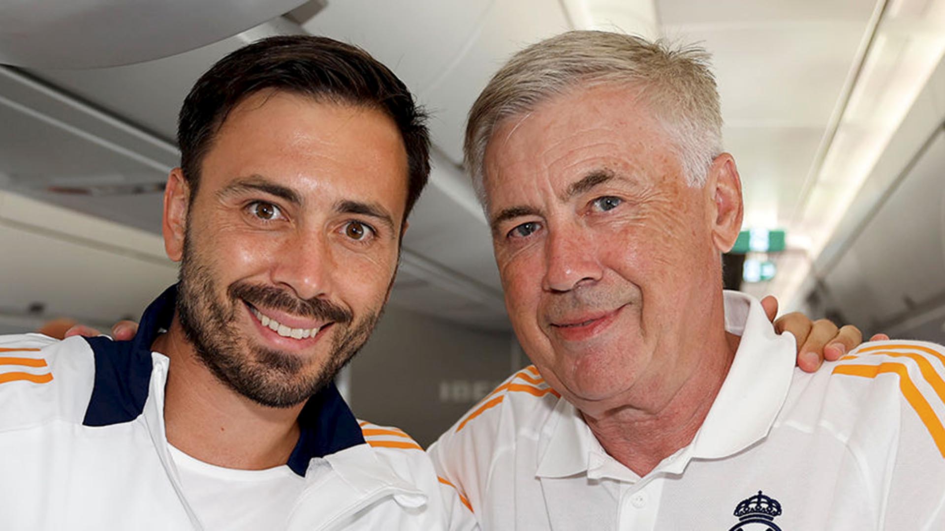 Davide y Carlo Ancelotti