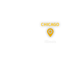 Mapa Chicago