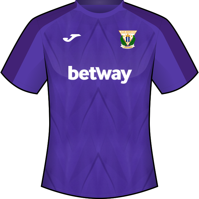 Tercera equipación: Club Deportivo Leganés