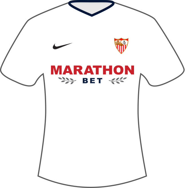 Primera equipación: Sevilla Fútbol Club