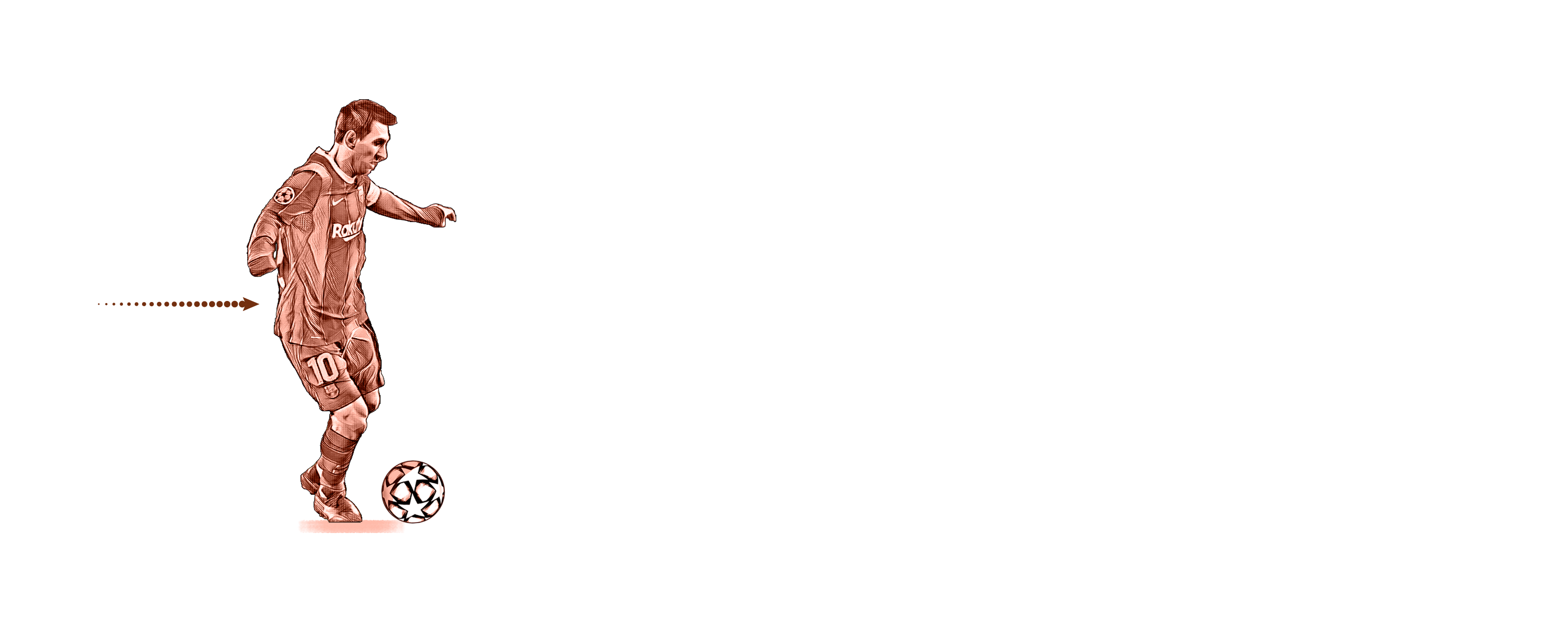 Regate de Lionel Messi