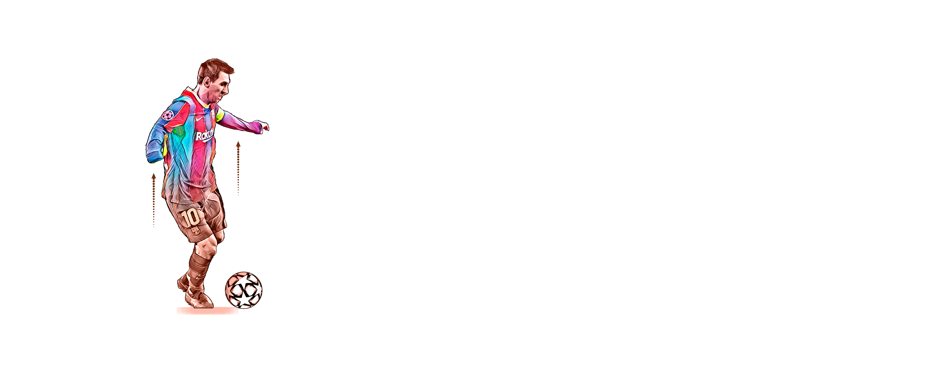 Regate de Lionel Messi