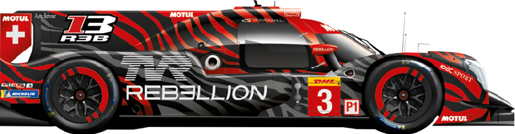 Coche de Rebellion Racing