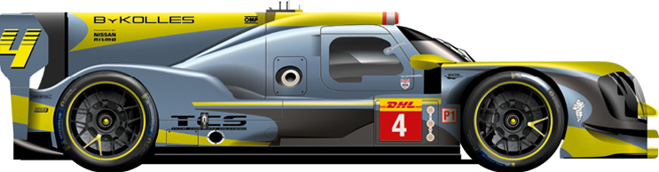 Coche de Bykolles Racing Team