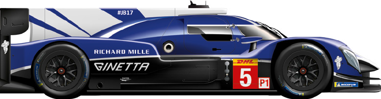 Coche de CEFC TRSM Racing