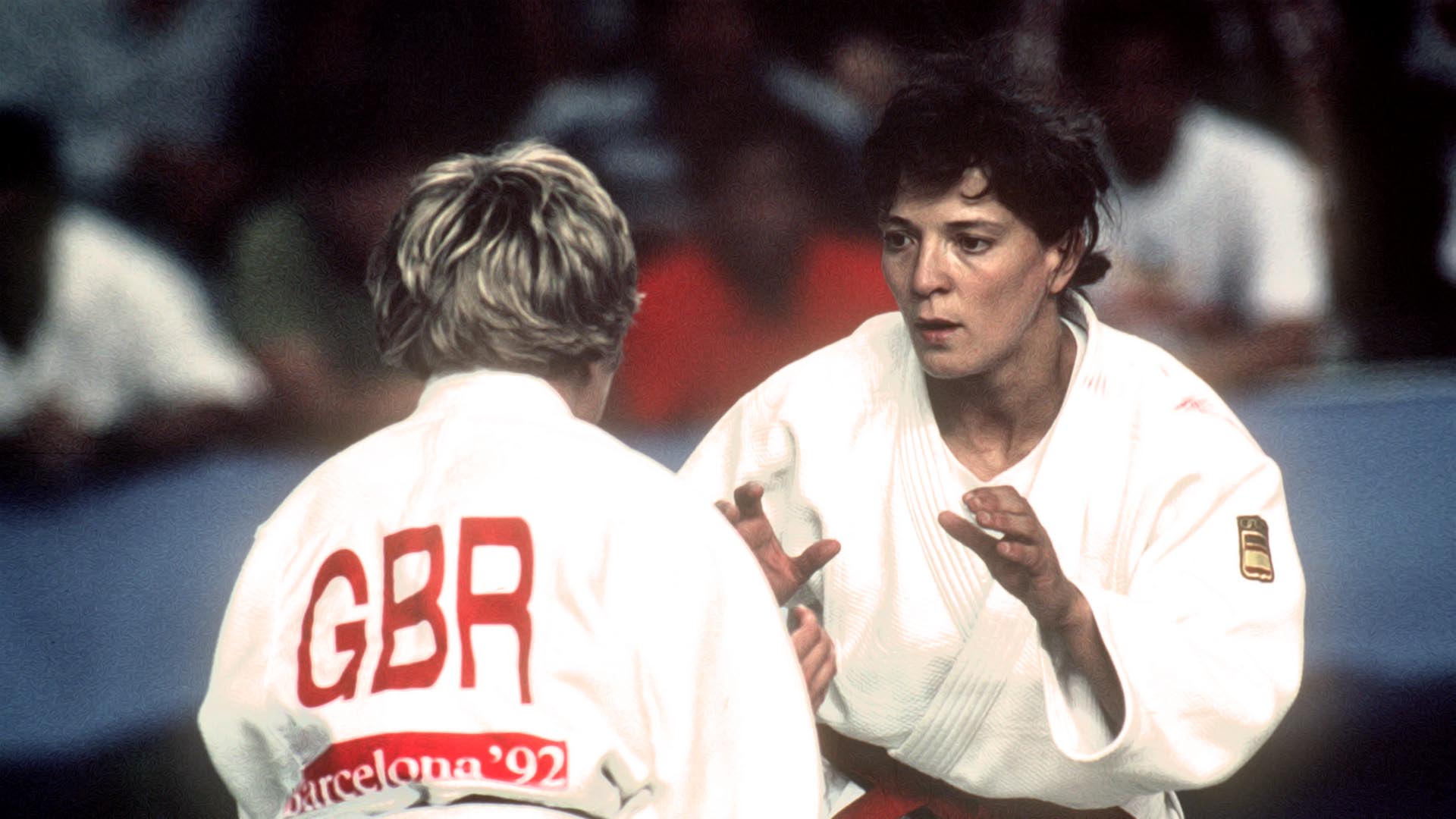Miriam Blasco. La judoca fue la primera espa?ola en conseguir un oro en unos Juegos, los de Barcelona 1992.