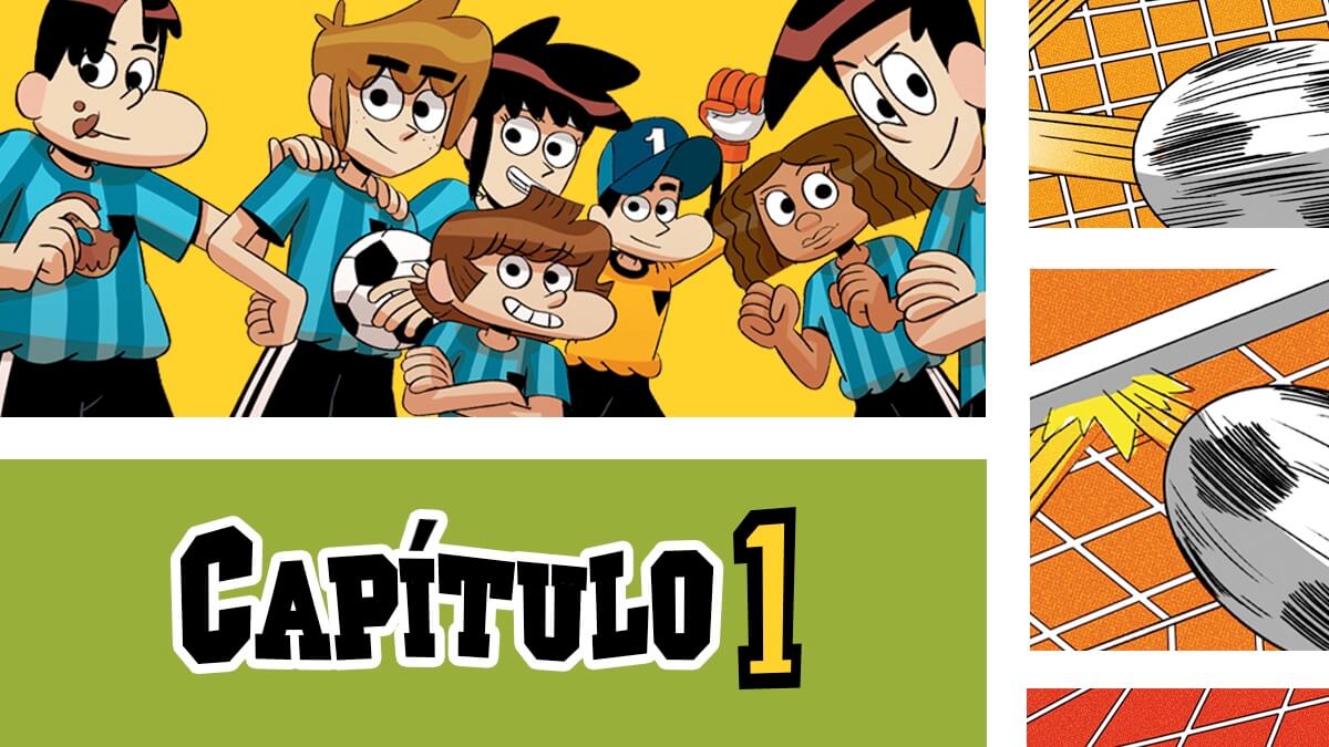 imagen portada capitulo futbolisimos el misterio del campamento de verano