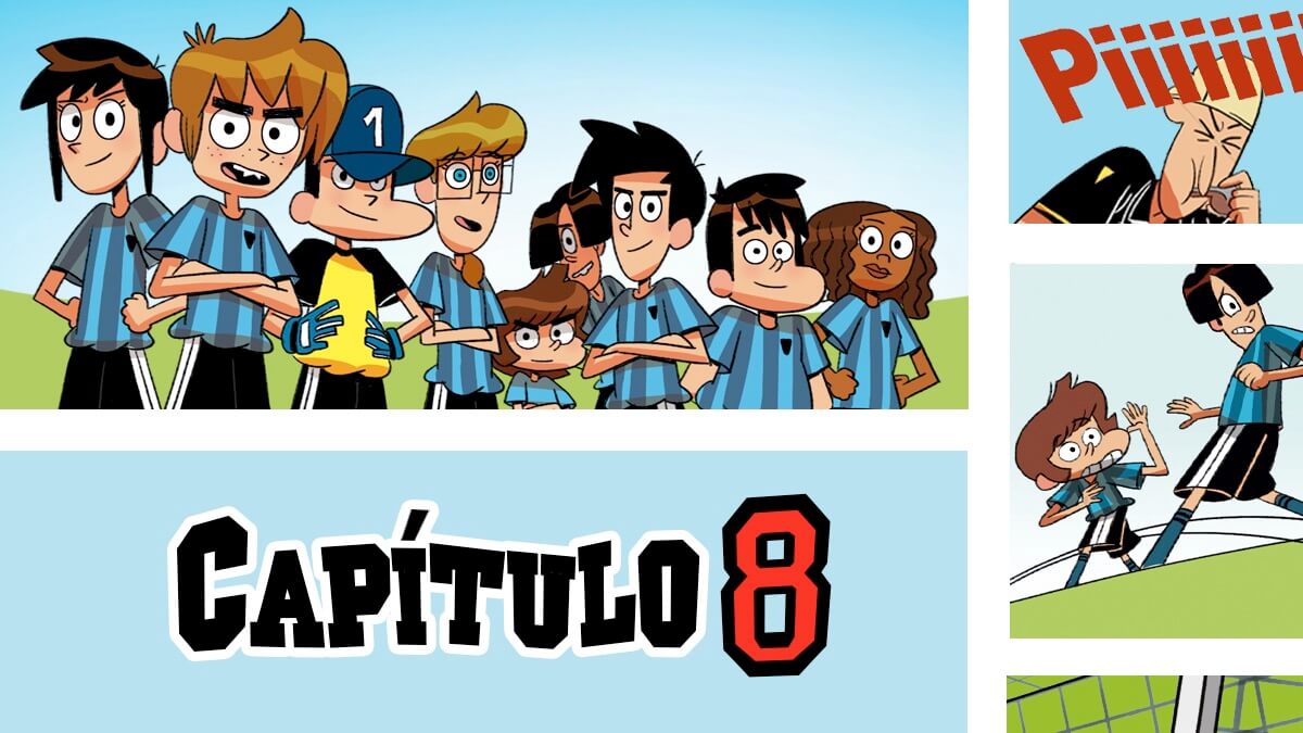 imagen portada capitulo futbolisimos el misterio del campamento de verano