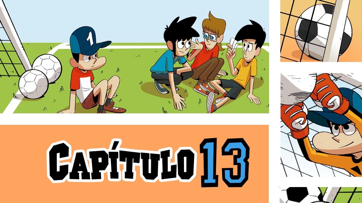 imagen portada capitulo futbolisimos el misterio del campamento de verano