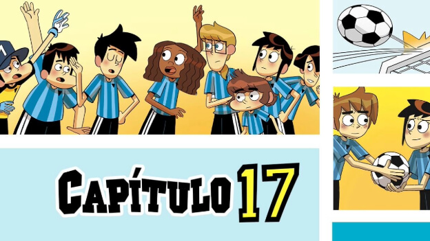 imagen portada capitulo futbolisimos el misterio del campamento de verano