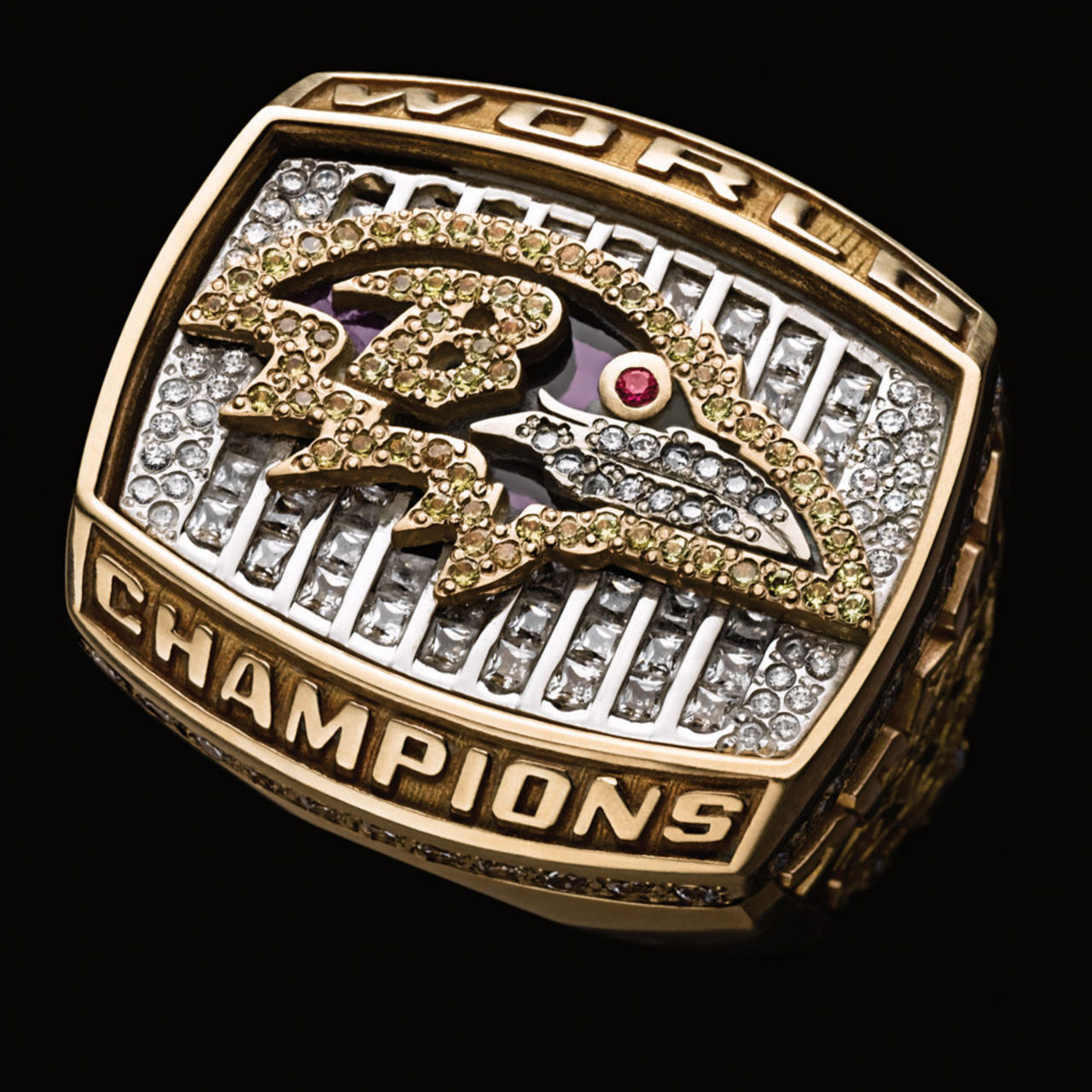 Anillo de los Baltimore Ravens de 2001