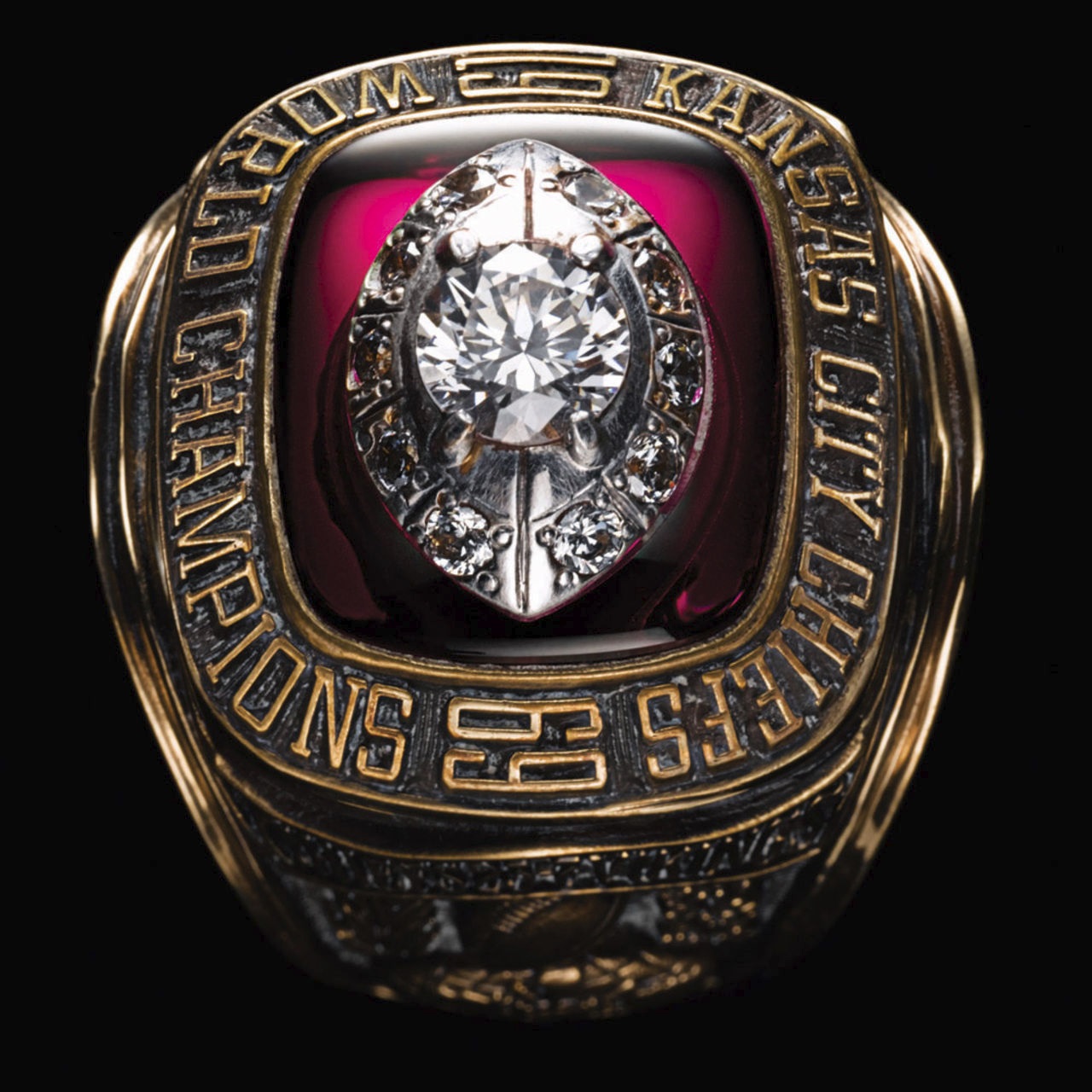 Anillo de los Kansas City Chiefs de 1970