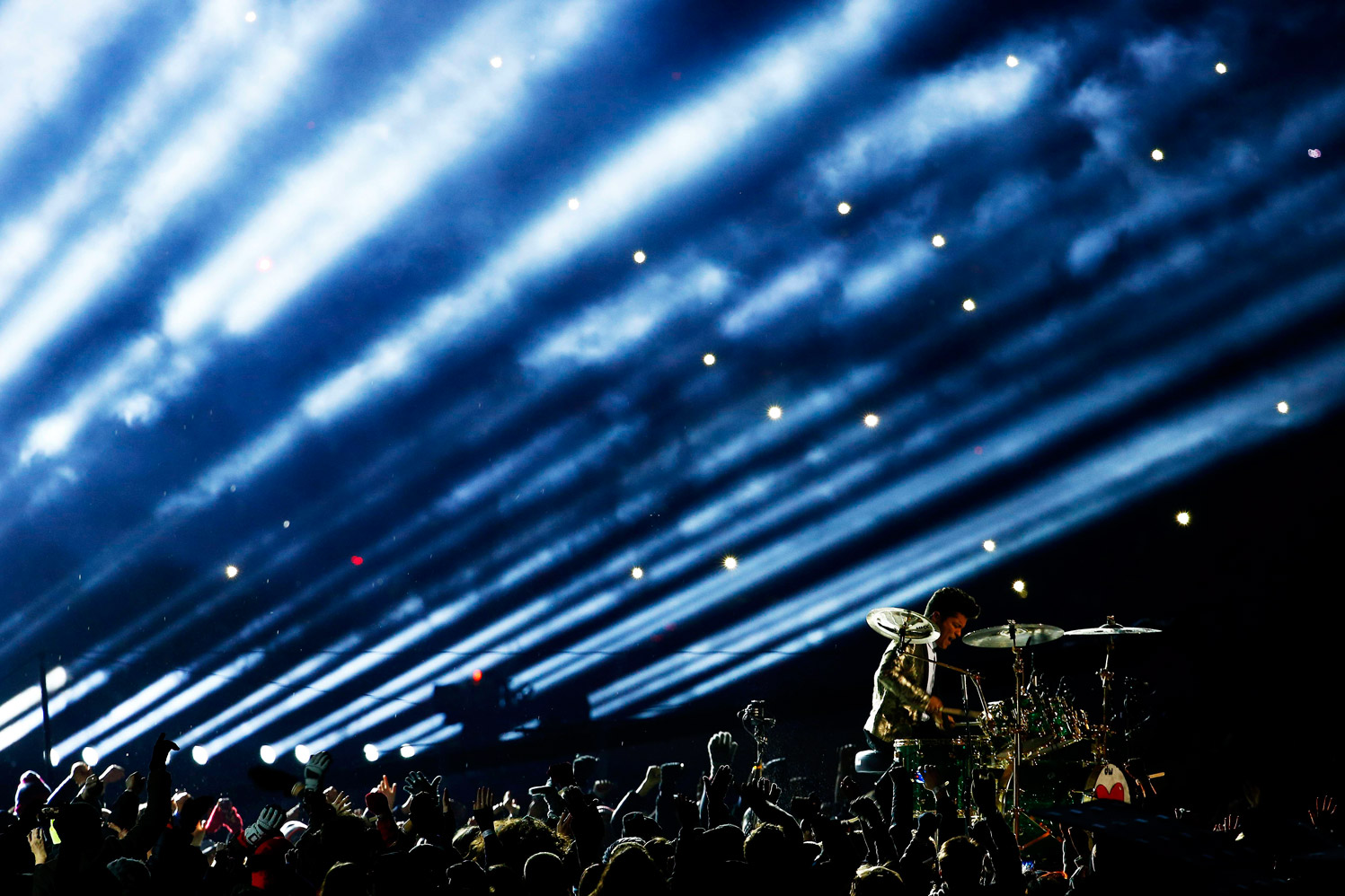 Bruno Mars no dejó a nadie indiferente con su gran show en 2014 en el MetLife Stadium de New Jersey