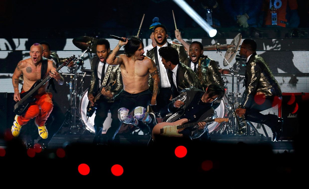 Bruno Mars no dejó a nadie indiferente con su gran show en 2014 en el MetLife Stadium de New Jersey