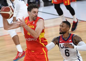 Team USA see off Spain in final Olympics warm-up