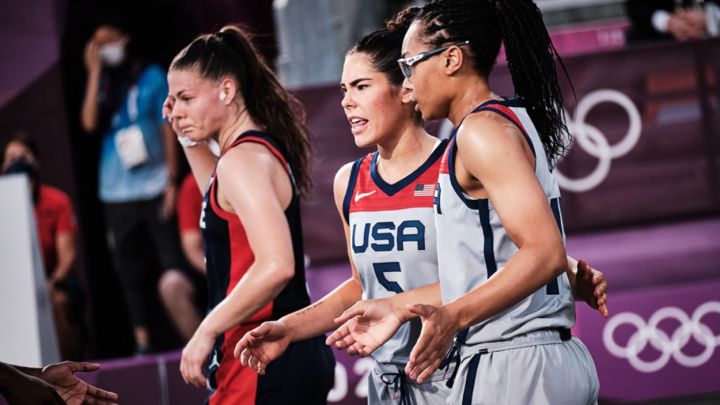 USA Basketball comienza Tokio 2020 con doble triunfo en 3x3 